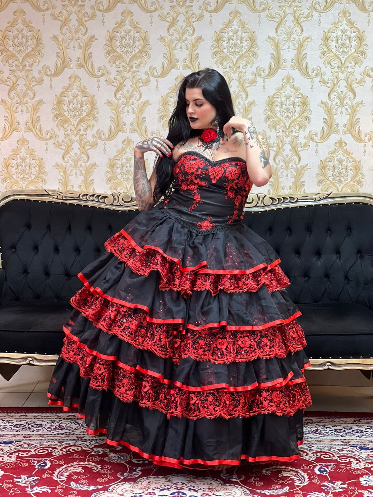 Corpete T. Que Caia Pto/Verm 232