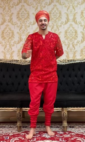 Kafta Bordada Slim Verm 123