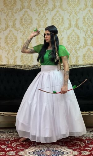 Saia Aurora Longa Branca 027