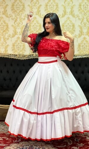 Blusa Babado Borboleta Verm 158