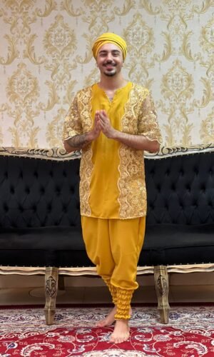 Kafta Luxo Dourada 354