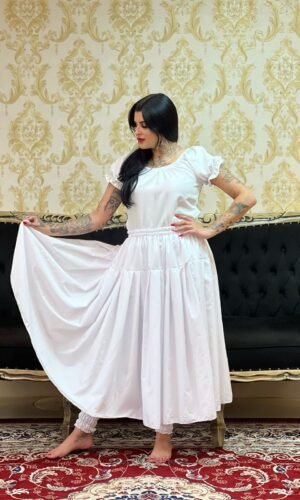 Bata Básica Oxford Branca 043