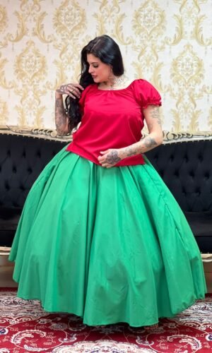 Bata Básica Oxford Vermelha 172