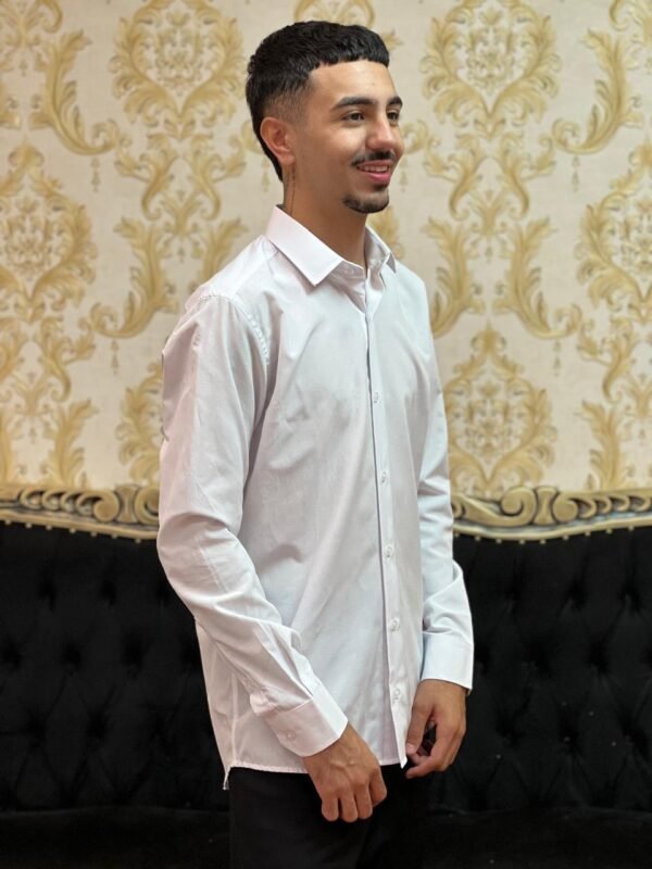 Camisa Social Lisa Bca 1912 - Imagem 3