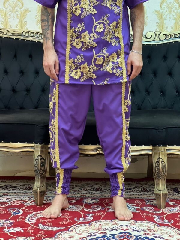 Bombacha Bordada Roxo/Dou 503 - Imagem 3