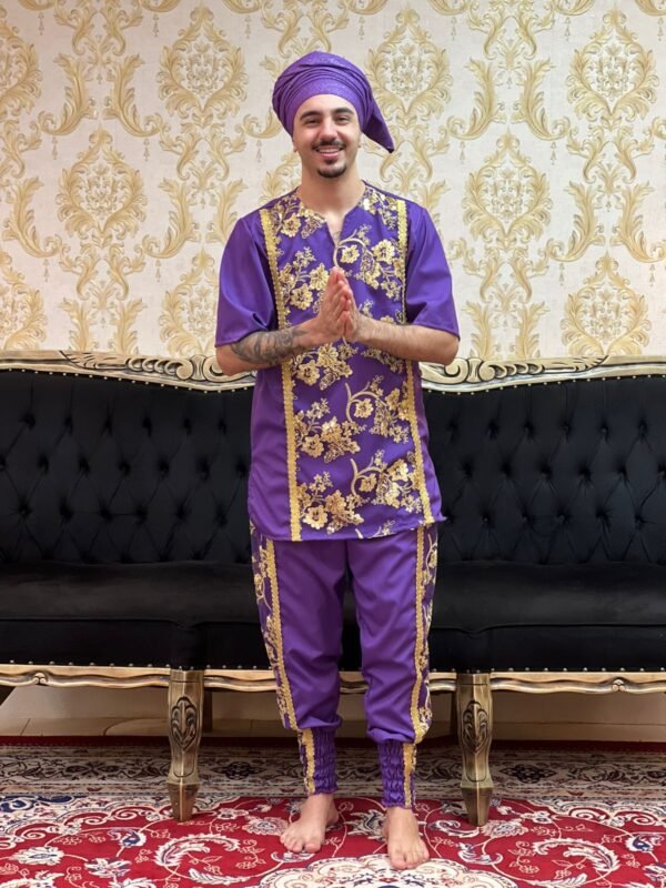 Bombacha Bordada Roxo/Dou 503