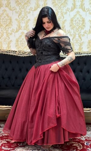 Corpete Rosas Preto 218