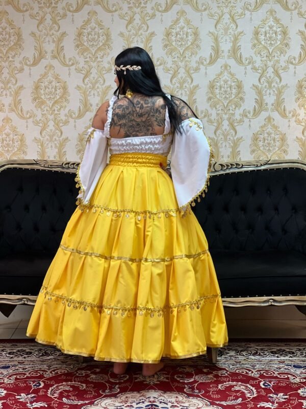 Saia Natasha Amarela 8301 - Imagem 4
