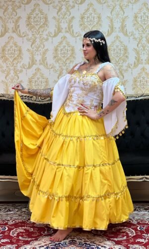 Saia Natasha Amarela 8301