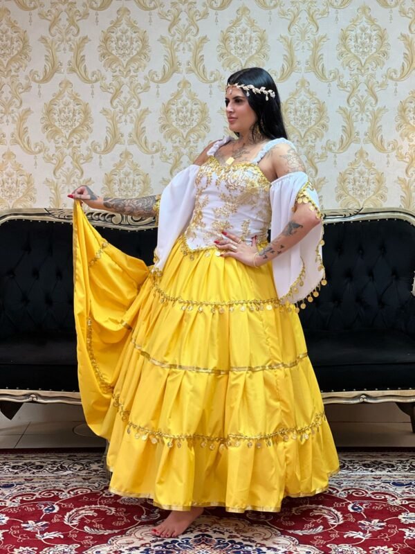 Saia Natasha Amarela 8301