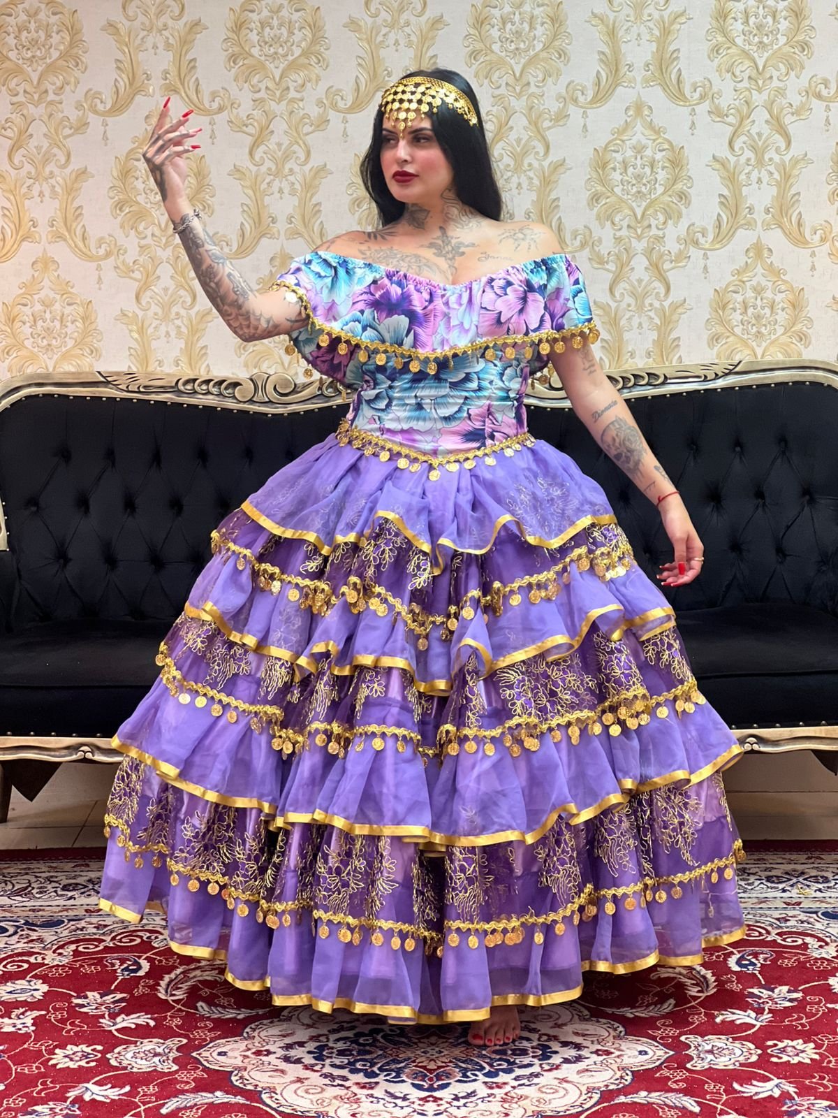 Saia Sara Lilás/Dou 8503