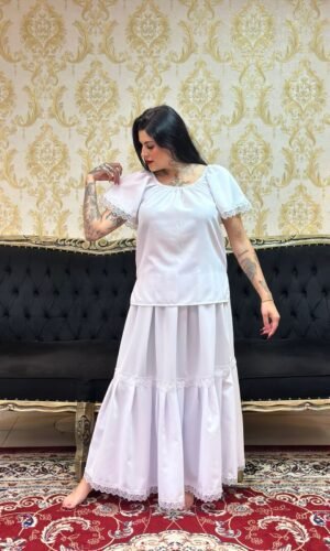 Blusa Vó Ana Branca 015