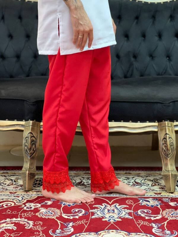 Calça Guipir Vermelho 105 - Imagem 3