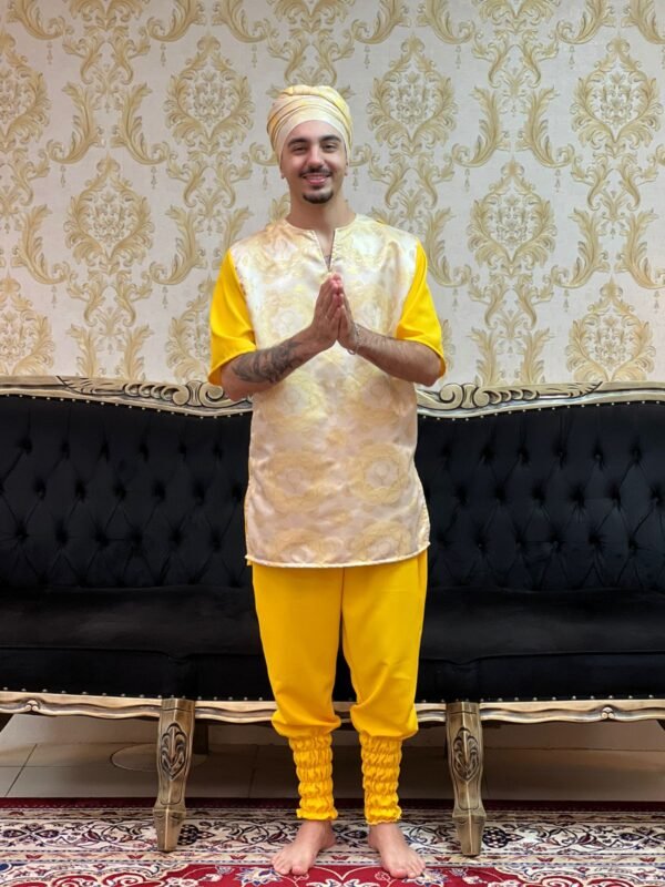 Bombacha Oxfor Amarelo forte 310