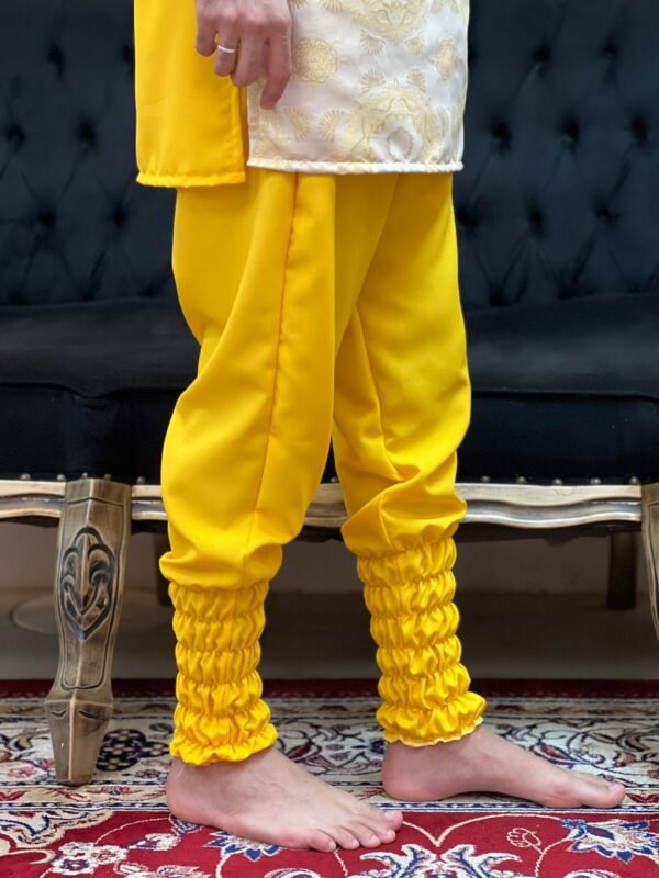 Bombacha Oxfor Amarelo forte 310 - Imagem 3