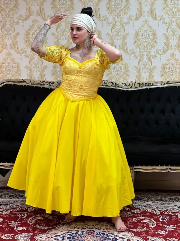 Corpete Rosas Amarelo 300 - Imagem 2