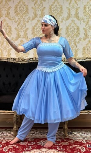 Saia Aurora Curta Azul 426