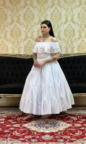 Body Babado Branco 027