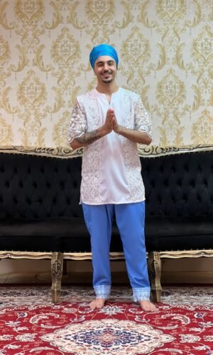 Calça Guipir Azul 406