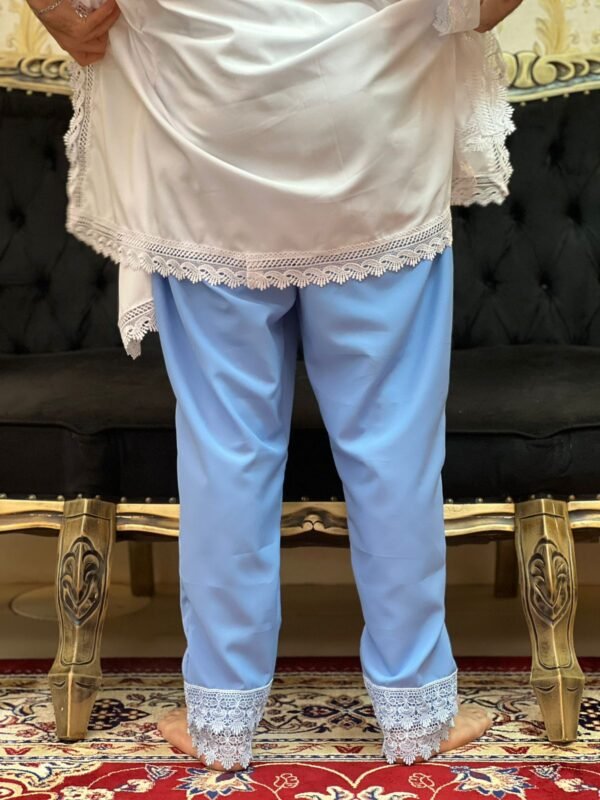 Calça Guipir Azul 406 - Imagem 4