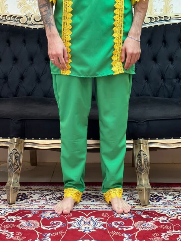 Conjunto Guipir Verde/Amarelo 613 - Imagem 5