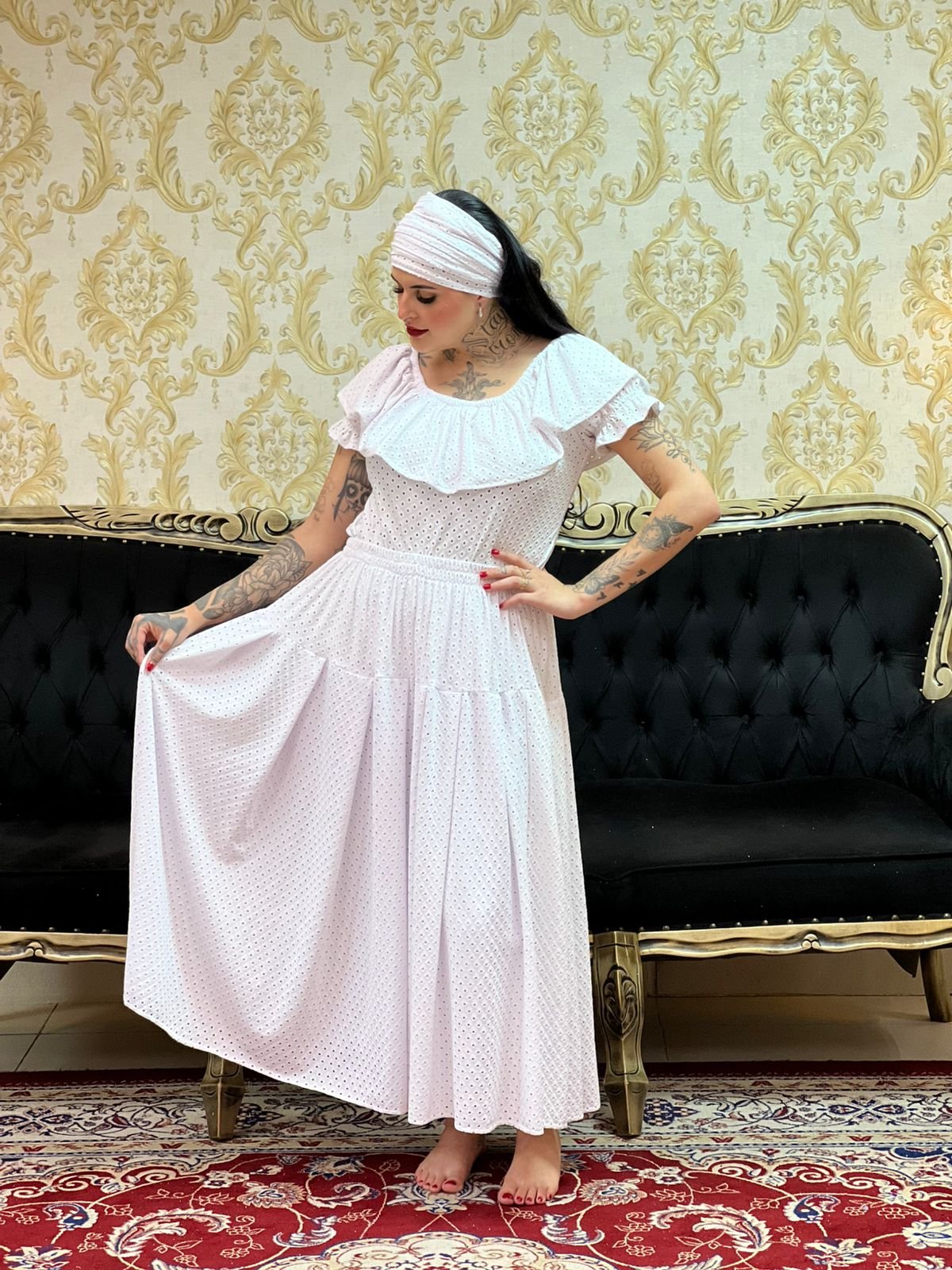 Conjunto Vó Maria Branco 084