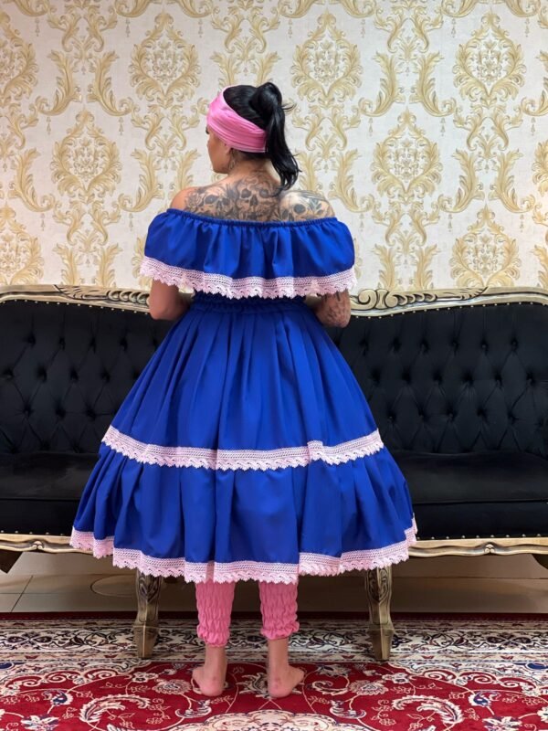 Conjunto Guipir Fem Azulão/Rosa 470 - Imagem 4
