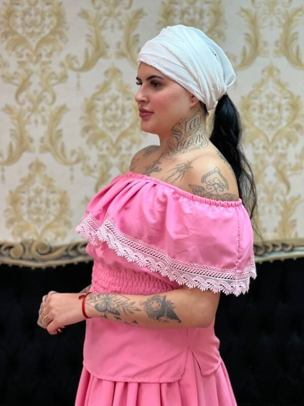 Conjunto Guipir Fem Rosa 708 - Imagem 5