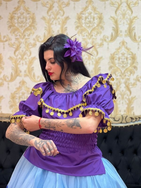 Blusa Sara Roxo/Dou 506 - Imagem 2