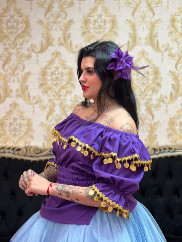Blusa Sara Roxo/Dou 506 - Imagem 3