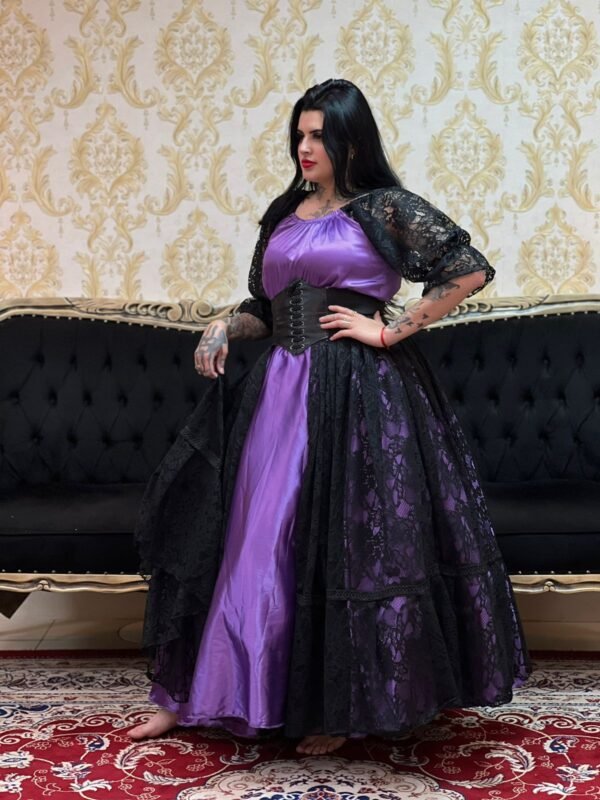 Blusa Encruzilhada Roxo/Preto 511