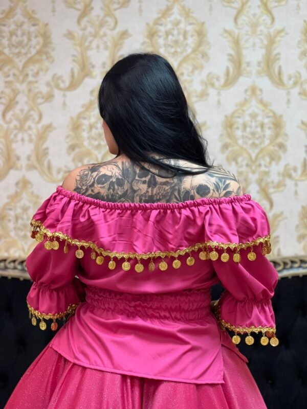 Blusa Sara Rosa Pink/Dou 708 - Imagem 4