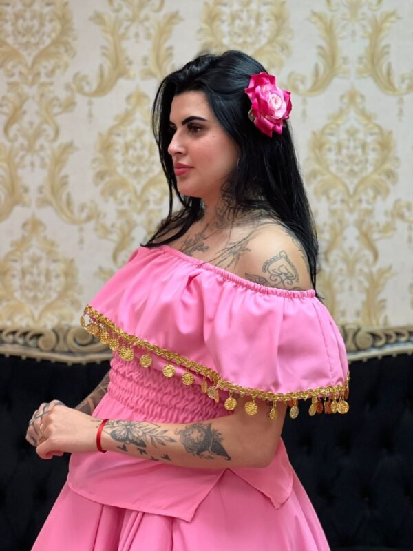 Blusa Moedas Rosa/Dou 714 - Imagem 3