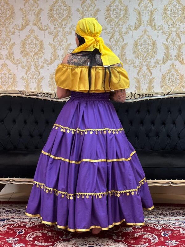 Lenço Voal Amarelo 029 - Imagem 2