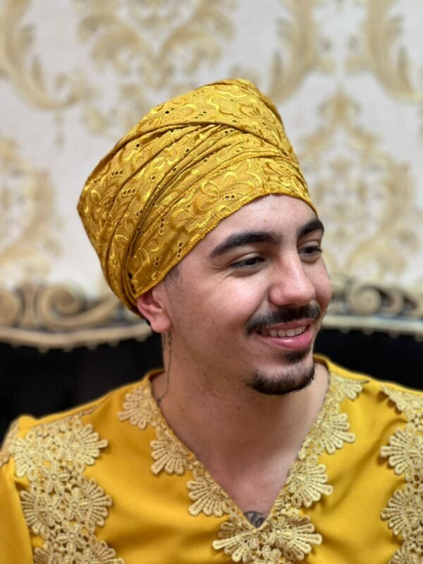 Pano Broderi Dourado 3034 - Imagem 2