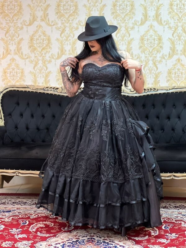 Saia Cabaré Preto 2208 - Imagem 2