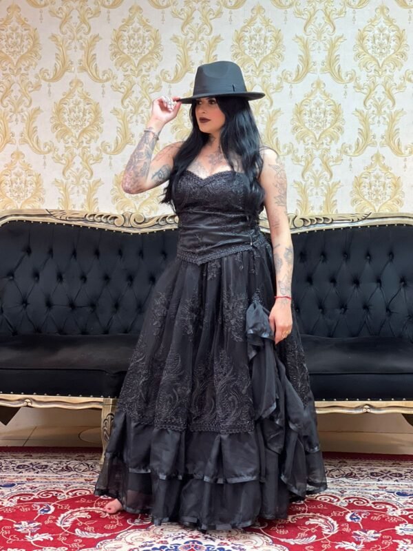 Saia Cabaré Preto 2208 - Imagem 3