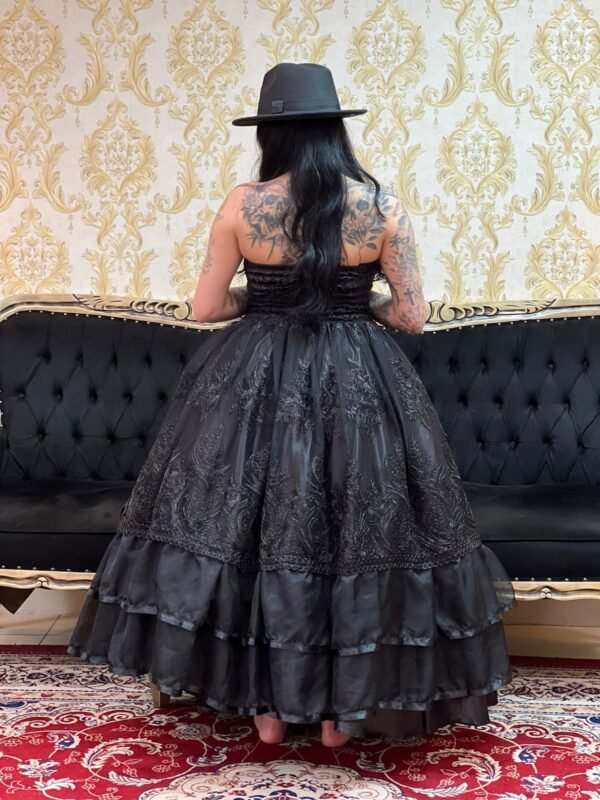 Saia Cabaré Preto 2208 - Imagem 4