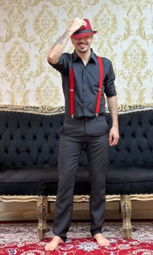 Camisa Social Slim Preta 202