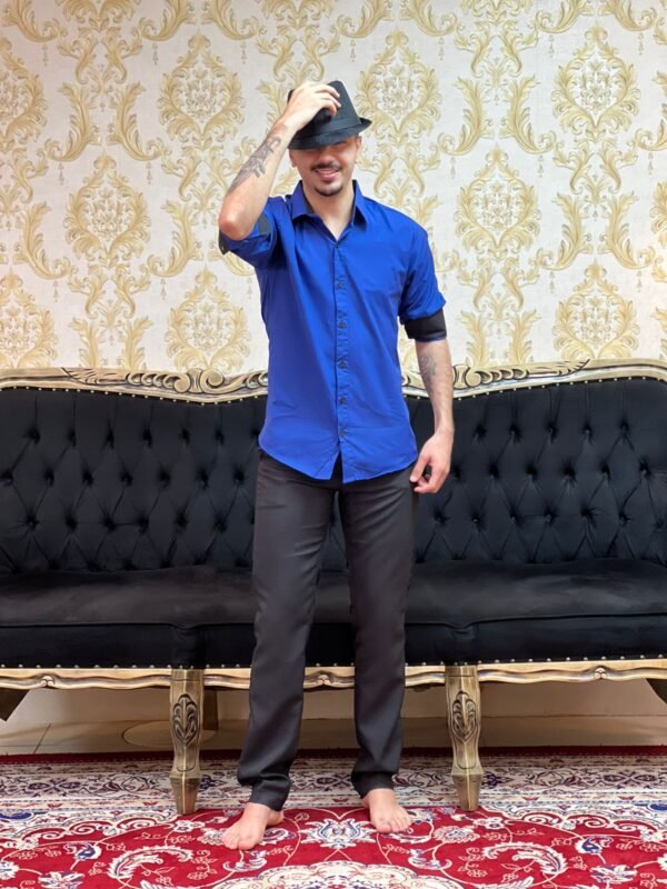 Camisa Social Slim Azulão 401