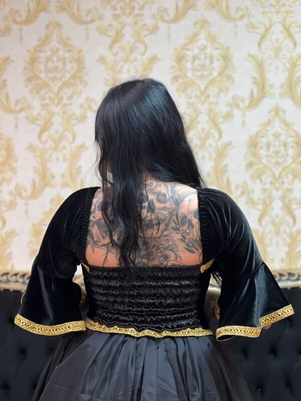 Corpete Veludo Preto/Dou 214 - Imagem 4