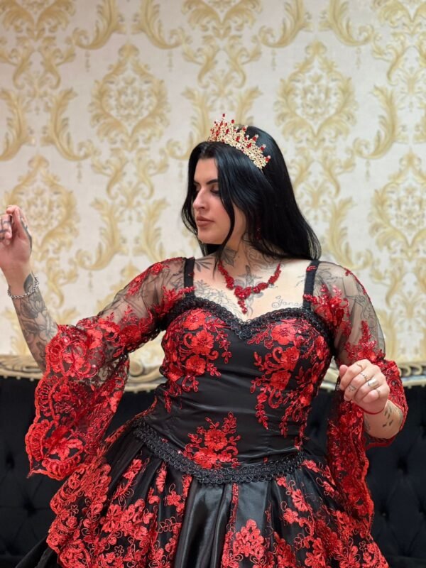 Corpete Soberana Preto/Verm 229 - Imagem 4