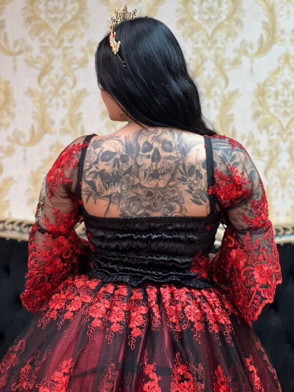 Corpete Soberana Preto/Verm 229 - Imagem 4