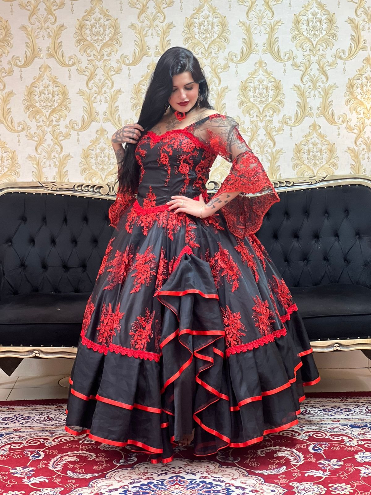 Corpete Soberana Preto/Verm 229