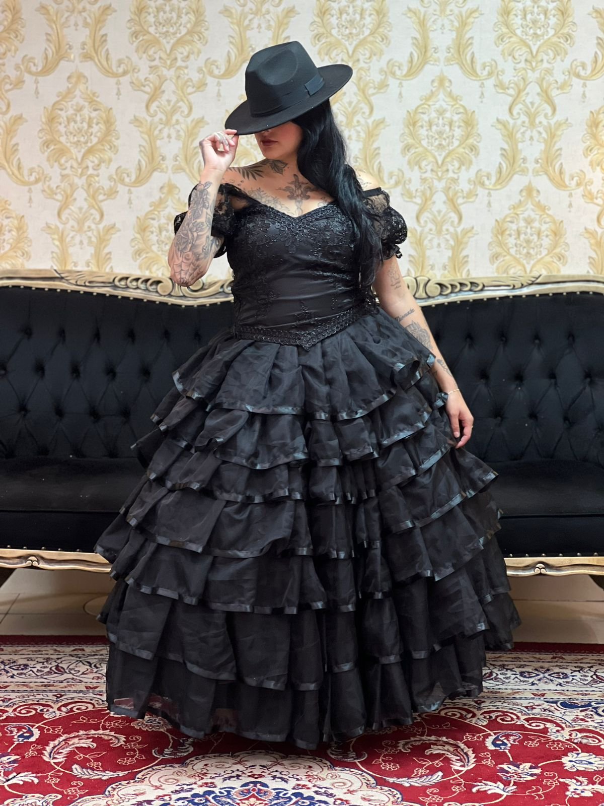 Corpete Metalic Preto 231