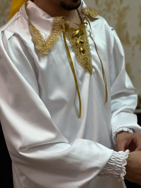 Camisa Crepe Bco/Dou 099 - Imagem 2