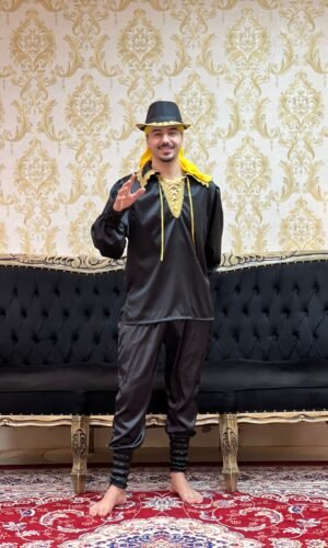 Camisa Crepe Preto/Dou 299