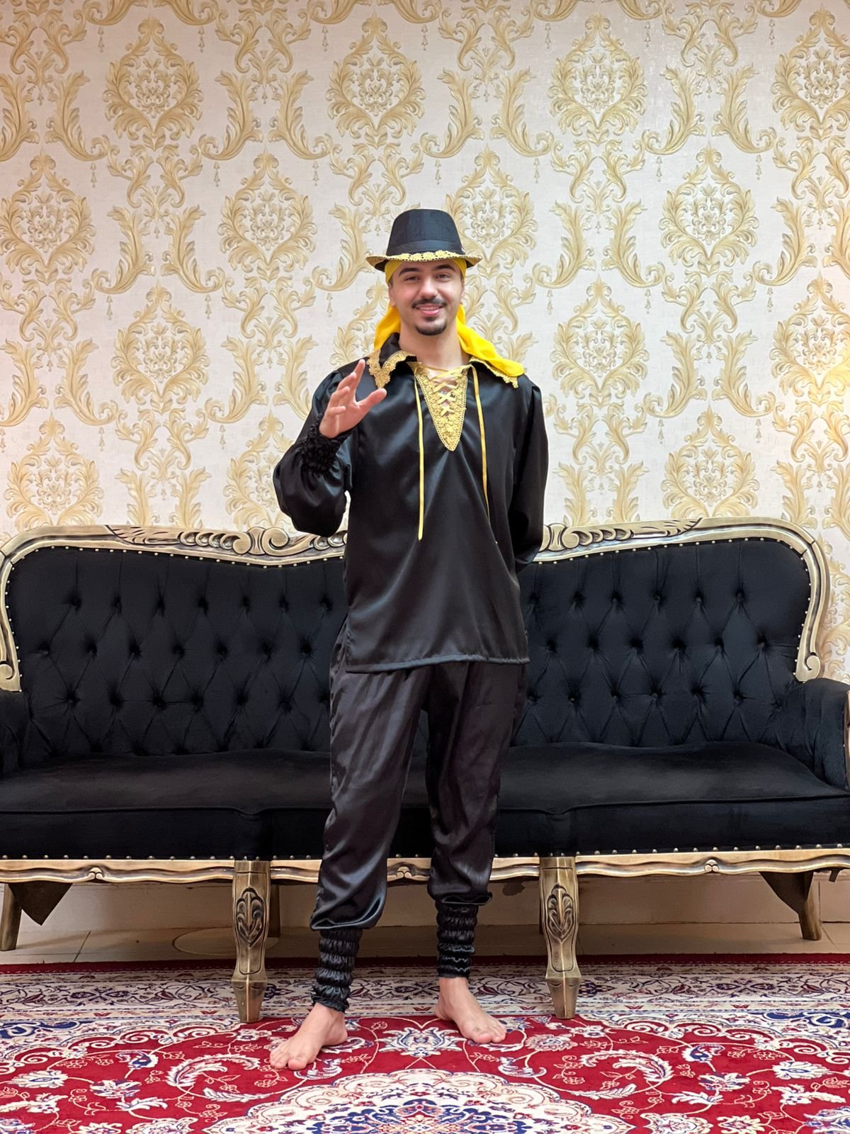 Camisa Crepe Preto/Dou 299