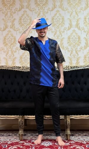 Kafta Luxo Azulão/Preto 420