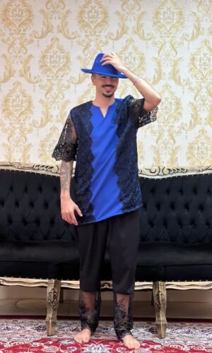 Kafta Luxo Azulão/Preto 420